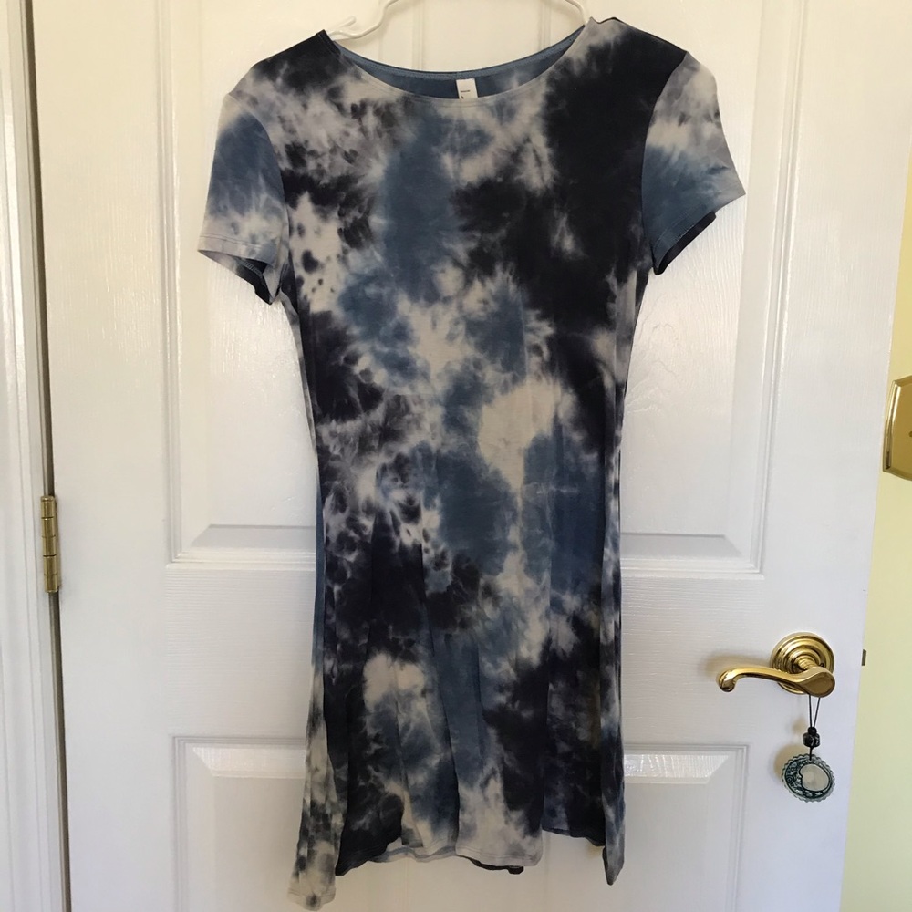 american apparel tie dye dress